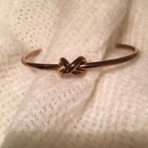 MVMT rose gold knot cuff